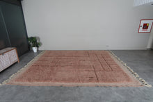 Moroccan All Wool Rug - Handwoven Berber Custom Carpet
