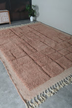 Moroccan All Wool Rug - Handwoven Berber Custom Carpet