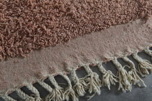 Moroccan All Wool Rug - Handwoven Berber Custom Carpet