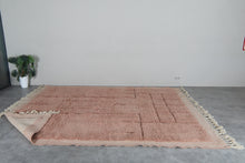 Moroccan All Wool Rug - Handwoven Berber Custom Carpet