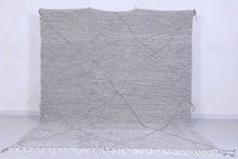 Gray Kilim rug - Moroccan rug -  All wool