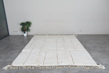 Ivory Moroccan rug – Handmade Beni Ourain wool rug– Custom size