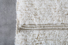 Ivory Moroccan rug – Handmade Beni Ourain wool rug– Custom size