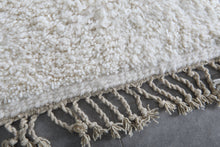 Ivory Moroccan rug – Handmade Beni Ourain wool rug– Custom size
