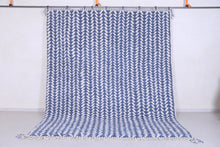 Custom Moroccan blue rug - Handmade rug - All wool