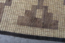 Large Tuareg Rug 10.2 x 16.5 ft – Handwoven Sahara Mat in Natural Fibers with Tribal Pattern