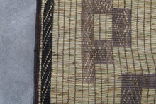 Large Tuareg Rug 10.2 x 16.5 ft – Handwoven Sahara Mat in Natural Fibers with Tribal Pattern