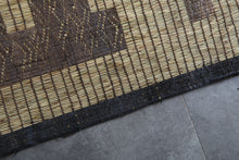Large Tuareg Rug 10.2 x 16.5 ft – Handwoven Sahara Mat in Natural Fibers with Tribal Pattern