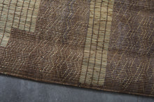 Large Tuareg Rug 10.3 x 17.5 ft – Handwoven Beige Brown Geometric Desert Mat