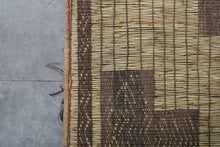 Large Tuareg Rug 10.3 x 17.5 ft – Handwoven Beige Brown Geometric Desert Mat