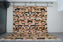 Geometric moroccan rug – Handwoven wool berber carpet– Custom sizes