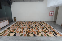 Geometric moroccan rug – Handwoven wool berber carpet– Custom sizes