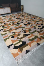 Geometric moroccan rug – Handwoven wool berber carpet– Custom sizes