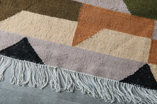 Geometric moroccan rug – Handwoven wool berber carpet– Custom sizes