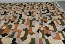 Geometric moroccan rug – Handwoven wool berber carpet– Custom sizes