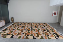 Geometric moroccan rug – Handwoven wool berber carpet– Custom sizes