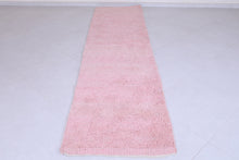 Soft pink custom runner rug for a subtle touch