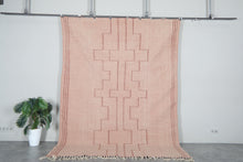 Warm Brown Moroccan Berber Rug - Handwoven Custom Carpet
