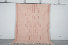 Warm Brown Moroccan Berber Rug - Handwoven Custom Carpet