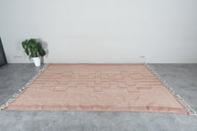Warm Brown Moroccan Berber Rug - Handwoven Custom Carpet