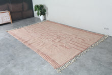 Warm Brown Moroccan Berber Rug - Handwoven Custom Carpet
