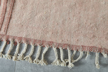 Warm Brown Moroccan Berber Rug - Handwoven Custom Carpet