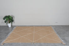 Camel Moroccan rug – Beni Ourain wool rug– Custom size rug