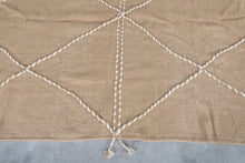 Camel Moroccan rug – Beni Ourain wool rug– Custom size rug