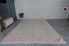 Beige Moroccan rug – Beni Ourain wool rug - Custom rug - Wool rug