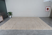 Beige Moroccan rug – Beni Ourain wool rug - Custom rug - Wool rug