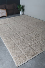 Beige Moroccan rug – Beni Ourain wool rug - Custom rug - Wool rug