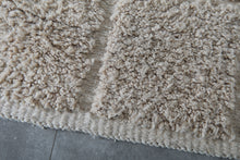 Beige Moroccan rug – Beni Ourain wool rug - Custom rug - Wool rug