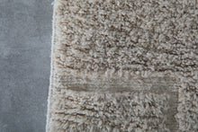 Beige Moroccan rug – Beni Ourain wool rug - Custom rug - Wool rug