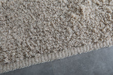 Beige Moroccan rug – Beni Ourain wool rug - Custom rug - Wool rug
