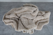 Beige Moroccan rug – Beni Ourain wool rug - Custom rug - Wool rug