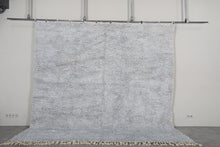 Handmade Moroccan Rug - Custom Gray Wool Rug