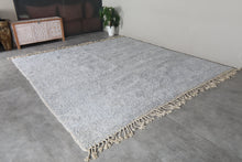 Handmade Moroccan Rug - Custom Gray Wool Rug