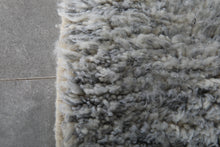 Handmade Moroccan Rug - Custom Gray Wool Rug