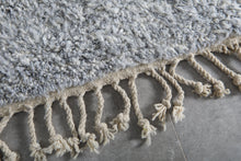 Handmade Moroccan Rug - Custom Gray Wool Rug