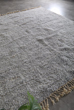 Handmade Moroccan Rug - Custom Gray Wool Rug