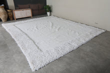 White moroccan rug - Beni ourain wool rug - Custom size