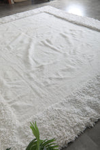 White moroccan rug - Beni ourain wool rug - Custom size