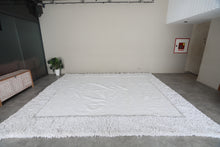 White moroccan rug - Beni ourain wool rug - Custom size