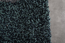 Modern moroccan rug - Blue and gray beni ourain wool rug – Custom size rug