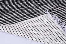 Handwoven Moroccan - Flat woven wool - Custom kilim rug