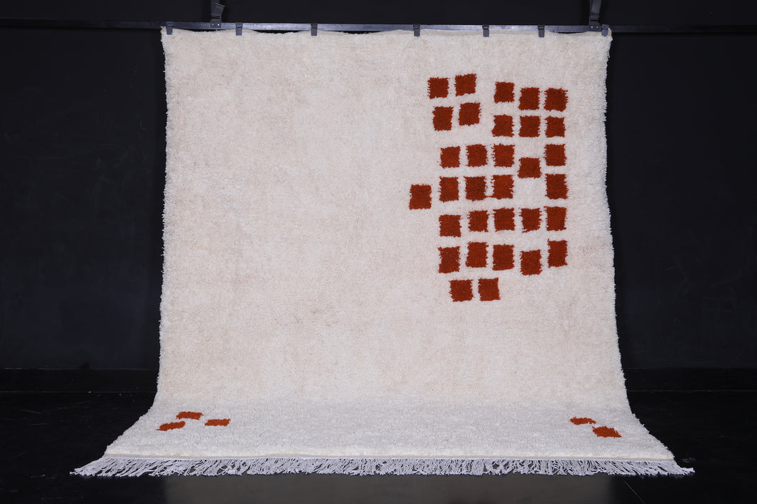 Custom area rug - Checkered rug - Moroccan rug