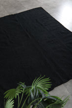 Black Kilim Rug - Kilim Rugs Morocco - Flat Woven Kilim Rug - Custom Size Rug