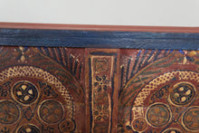 Vintage Moroccan chest H 22.4 inches x W 50.3 inches x D 11.8 inches