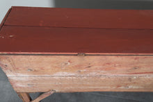 Vintage Moroccan chest H 22.4 inches x W 50.3 inches x D 11.8 inches
