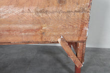 Vintage Moroccan chest H 22.4 inches x W 50.3 inches x D 11.8 inches